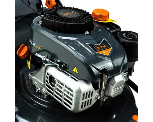 Газонокосарка GTM бензинова LM53E-SP-V, 5,5к.с., 53см, травозбірник 70л, самохідна, електростартер (LM53E-SP-V)