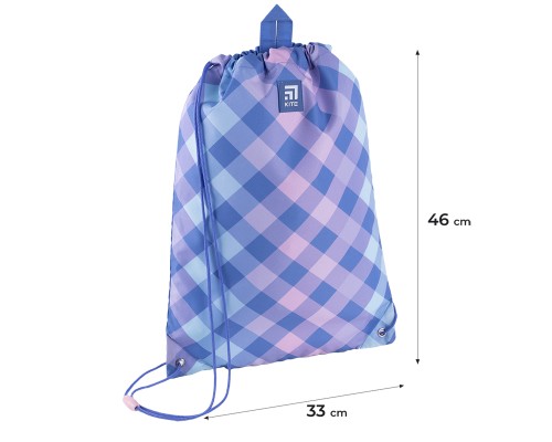 Сумка для взуття Kite Chequer Фіолетова (K24-600M-3)