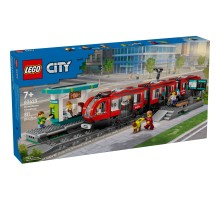 Конструктор LEGO City Трамвай і вокзал у центрі міста 811 деталей (60423)