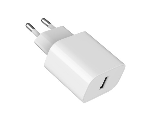 Зарядний пристрій Gembird 1xUSB-A 5V/2.4A (12W) white (TA-UC-1A12-01)