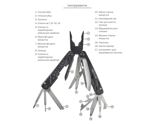 Мультитул Active Boa (GHK14)
