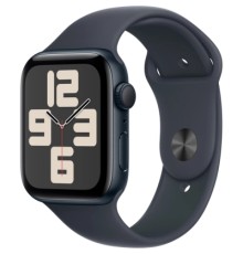 Смарт-годинник Apple Watch SE 2024 GPS 44mm Midnight Aluminium Case with Midnight Sport Band - M/L (MXEK3QH/A)