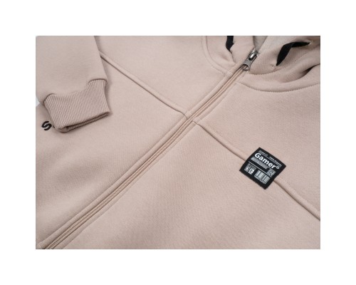 Спортивний костюм дитячий Toontoy флісовий з капюшоном (24271-116B-beige)