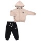Спортивний костюм дитячий Toontoy флісовий з капюшоном (24271-116B-beige)