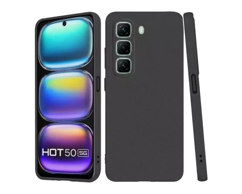 Чохол до мобільного телефона BeCover Infinix Hot 50 (X6720) Black (712282)