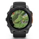 Смарт-годинник Garmin fenix 8 51mm, AMOLED, Glass/SS, SlateGray Steel/Black,BlkBnd, GPS (010-02905-00)