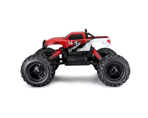Радіокерована іграшка Maisto Rock Crawler 2.4 ГГц (аккум. 6.4v + 3хААА), червоний (82746 red)