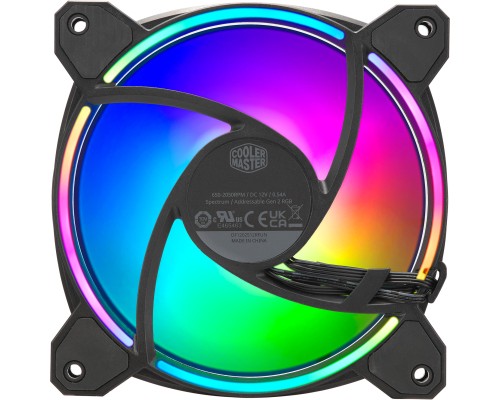Кулер до корпусу CoolerMaster MF120 Halo 3in1 RGB (MFL-B2DN-213P2-R2) Кулер до корпусу CoolerMaster MF120 Halo 3in1 RGB (MFL-B2DN-213P2-R2)
