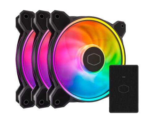 Кулер до корпусу CoolerMaster MF120 Halo 3in1 RGB (MFL-B2DN-213P2-R2) Кулер до корпусу CoolerMaster MF120 Halo 3in1 RGB (MFL-B2DN-213P2-R2)