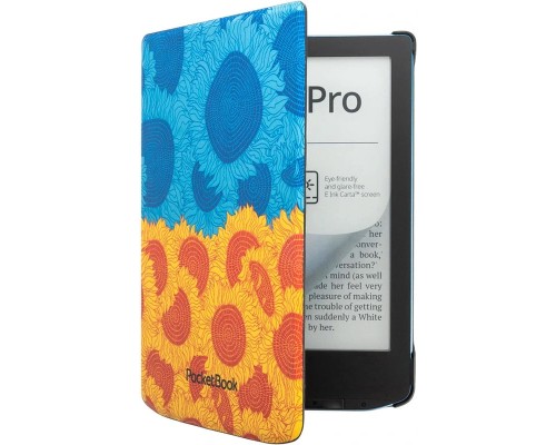 Чохол до електронної книги Pocketbook 629_634 Shell sunflower print (SH-634-SFP-CIS)