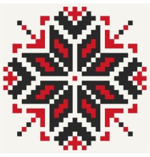 Картина по номерам ArtCraft Етнічний орнамент 30х30 см (13039-AC)