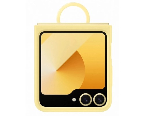 Чохол до мобільного телефона Samsung Silicone Cover with Ring Samsung Galaxy Flip 6 Yellow (EF-PF741TYEGUA)