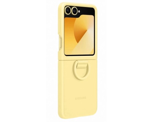 Чохол до мобільного телефона Samsung Silicone Cover with Ring Samsung Galaxy Flip 6 Yellow (EF-PF741TYEGUA)