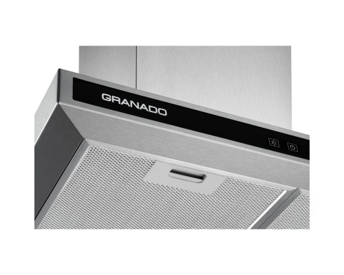 Витяжка кухонна GRANADO Alcoba 1614-1200 inox black glass (GCH916471)