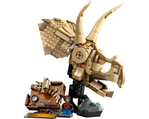 Конструктор LEGO Jurassic World Скам''янілості динозаврів: череп трицератопса (76969)
