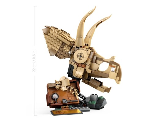 Конструктор LEGO Jurassic World Скам''янілості динозаврів: череп трицератопса (76969)