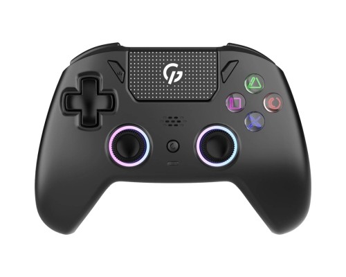Геймпад GamePro GPS13B BT 5.3/USB/PC/iOS/Android/PS3/PS4 RGB Black (GPS13B)