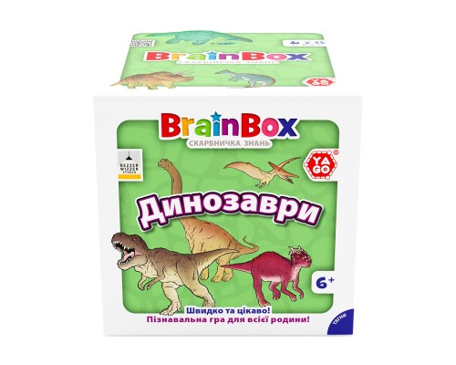 Настільна гра YaGo пізнавальна Динозаври (BZZBRDI02UA)