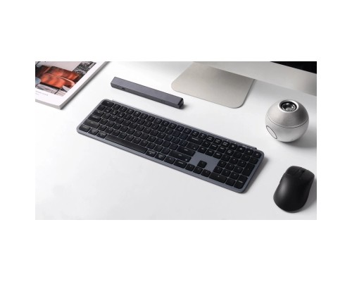 Клавіатура Keychron B6 Pro Wireless/Bluetooth/USB UA Space Gray (B6P-K1-UA)