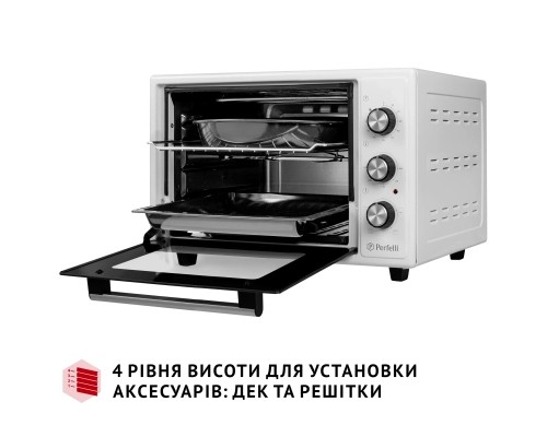Електропіч Perfelli MIRAGE 37 WHITE