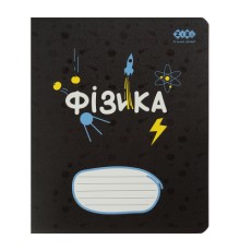 Зошит ZiBi предметний BLACK, 36 аркушів, клітинка, фізика (ZB.1730-30)