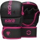 Рукавички для MMA RDX F6 Matte Pink Plus M/L (GSR-F6MP-M/L+)