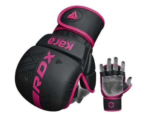 Рукавички для MMA RDX F6 Matte Pink Plus M/L (GSR-F6MP-M/L+)