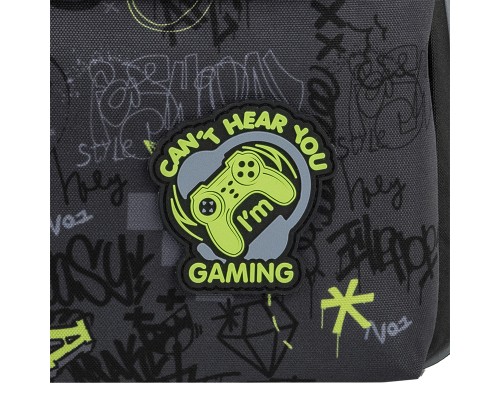 Рюкзак шкільний GoPack Education 182M Gaming (GO25-182M-6)