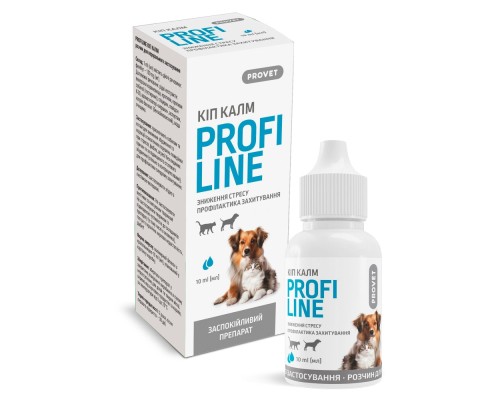 Краплі для тварин ProVET Profiline заспокійливе для котів і собак 10 мл (4823082434756)