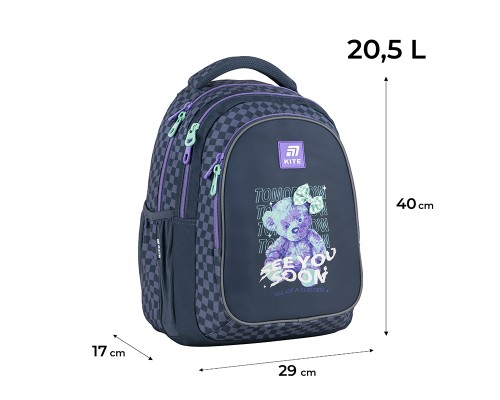 Рюкзак шкільний Kite Education teens 8001M-3 (K25-8001M-3)