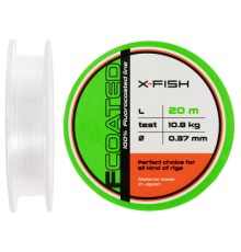 Флюорокарбон X-Fish FCoated 20m 0.37mm 10.8kg (1917.01.50)