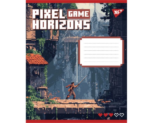 Зошит Yes Pixel game А5 18 аркушів клітинка (767777)