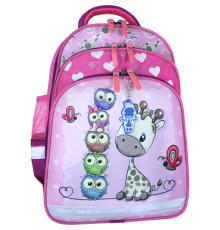 Рюкзак шкільний Bagland Mouse 143 малина 682 (0051370) (802217330)