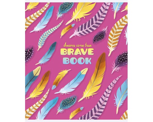 Зошит Школярик Brave book 24 аркуша лінія (024-3022L)