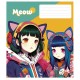 Зошит Школярик Kawaii 48 аркушів лінія (048-3302L)