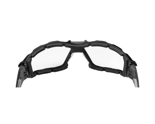 Захисні окуляри Neo Tools протиосколкові,клас захисту FT,резинові дужки,полікарбонат,прозорі (97-520)