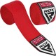 Бинт для спорту RDX WX Professional Boxing Hand Wraps Red 4.5м (HWX-RR+)