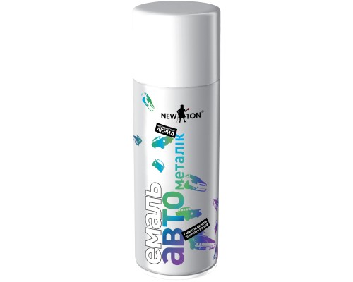 Аерозольна фарба для автомобіля New Ton 9102, мет. Skoda, аероз. 400 мл (000008090)