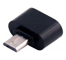 Перехідник OTG USB 2.0 AM to Micro 5P white Dengos (ADP-008-WHITE)