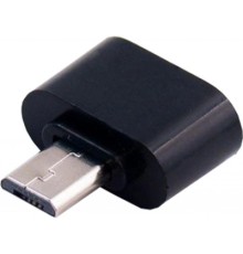 Перехідник OTG USB 2.0 AM to Micro 5P white Dengos (ADP-008-WHITE)