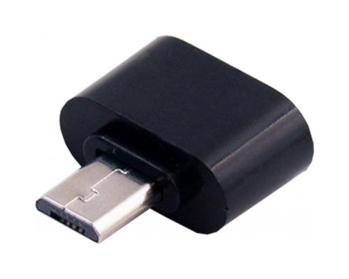 Перехідник OTG USB 2.0 AM to Micro 5P white Dengos (ADP-008-WHITE)