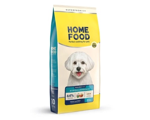 Сухий корм для собак Home Food ADULT MINI Hypoallergenic з фореллю та рисом 10 кг (4820235020316)