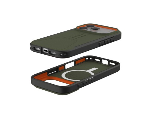 Чохол до мобільного телефона UAG iPhone 17 Pro Civilian MagSafe Olive/Orange (114545117297)