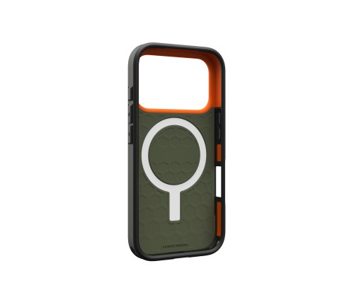 Чохол до мобільного телефона UAG iPhone 17 Pro Civilian MagSafe Olive/Orange (114545117297)