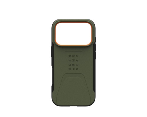 Чохол до мобільного телефона UAG iPhone 17 Pro Civilian MagSafe Olive/Orange (114545117297)
