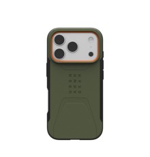 Чохол до мобільного телефона UAG iPhone 17 Pro Civilian MagSafe Olive/Orange (114545117297)