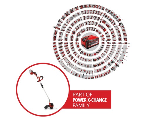 Тример садовий Einhell Professional GP-CT 36/35 Li BL - Solo PXC 36V, безщітковий 35см, 7000об/хв, 3.55кг (без АКБ та З (3411330)