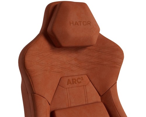 Крісло ігрове Hator Arc 3 XL Velour Orange (HTC3449XL)