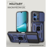 Чохол до мобільного телефона BeCover Military Xiaomi Redmi 15С 4G/5G Blue (713926)