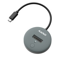 Док-станція для накопичувачів Maiwo M.2 NVMe/SATA SSD to USB3.2 Gen2 USB-C 10Gbps (K1698P2)